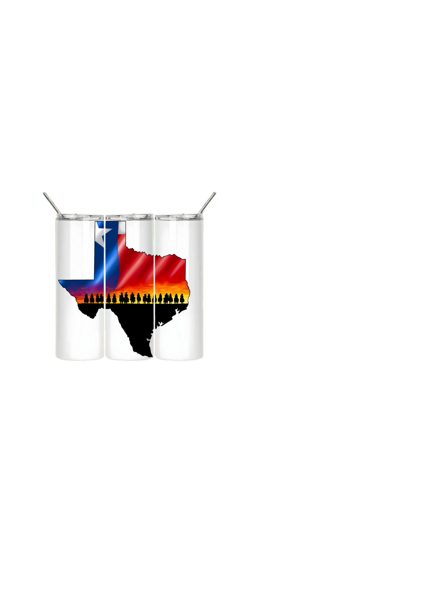 Texas Riders Tumbler
